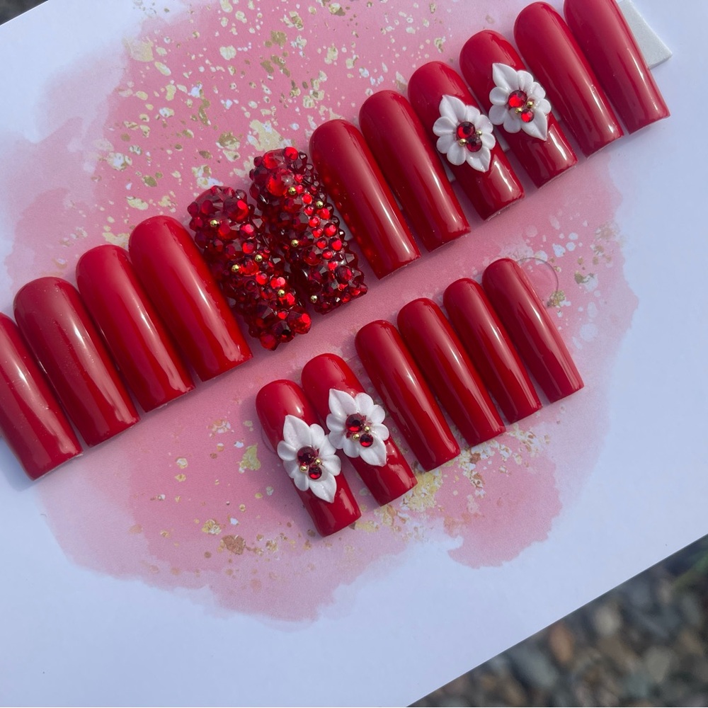 Hand made press on nails